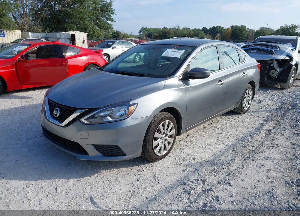 2017 NISSAN SENTRA SV VIN: 3N1AB7AP0HL712612