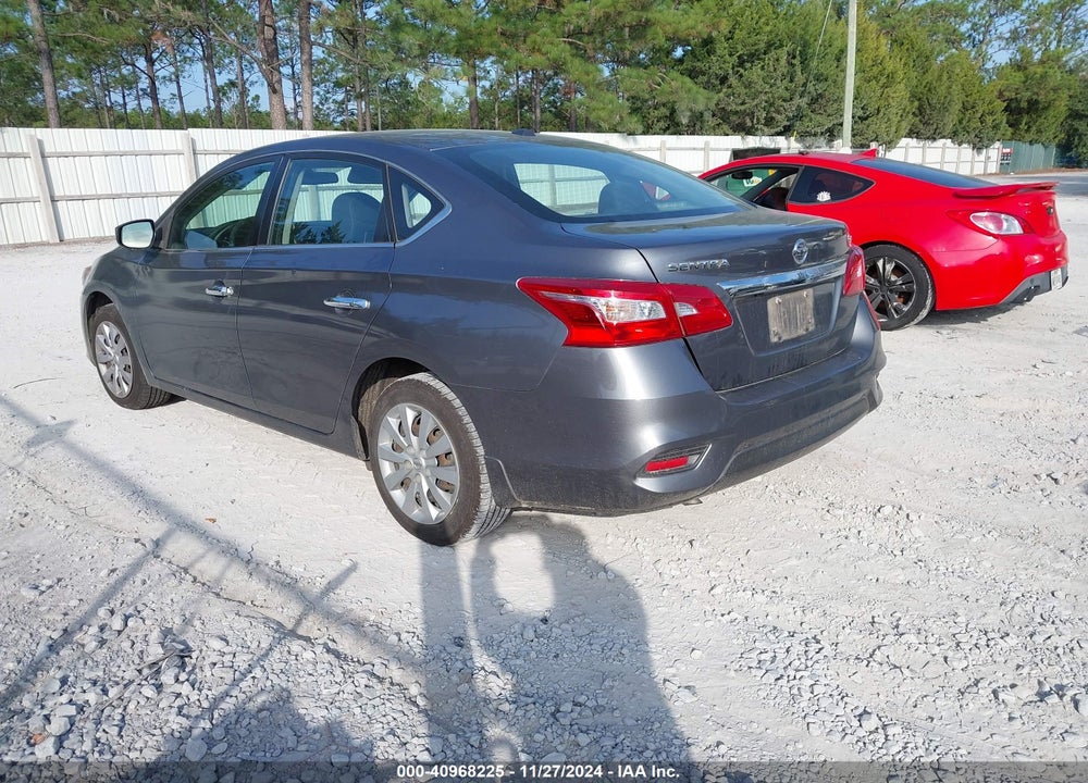 2017 NISSAN SENTRA SV VIN: 3N1AB7AP0HL712612