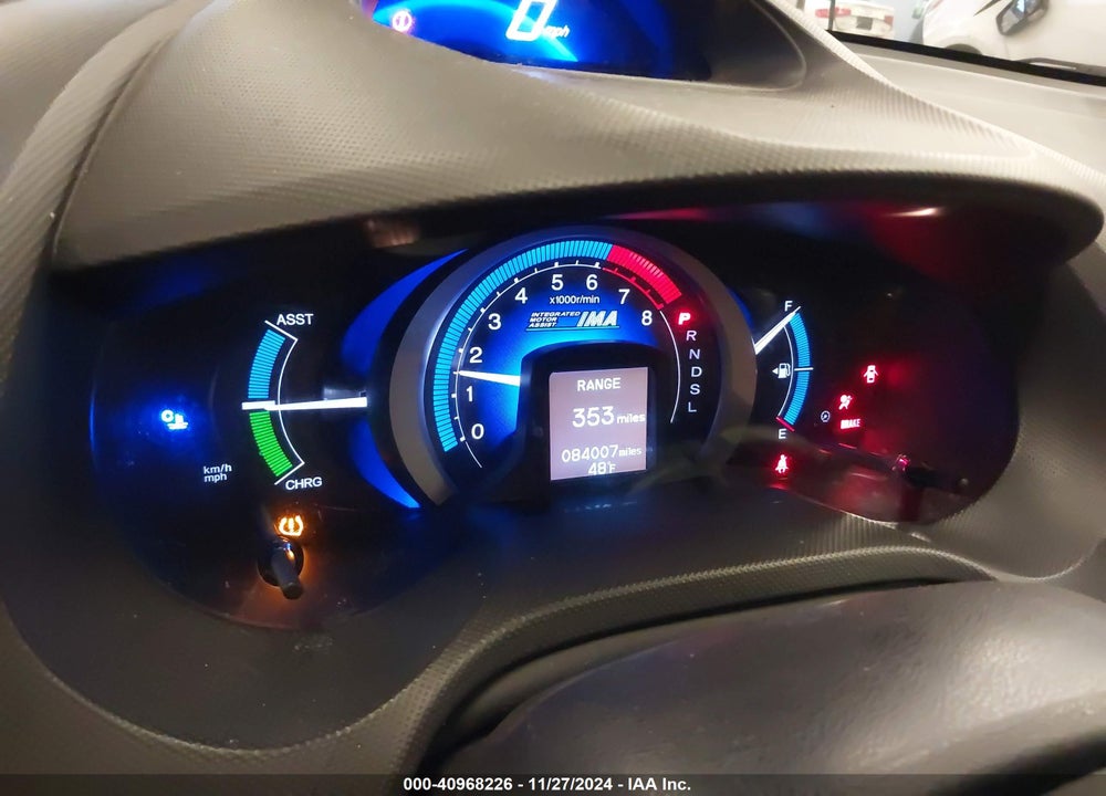2010 HONDA INSIGHT VIN: JHMZE2H50AS013985