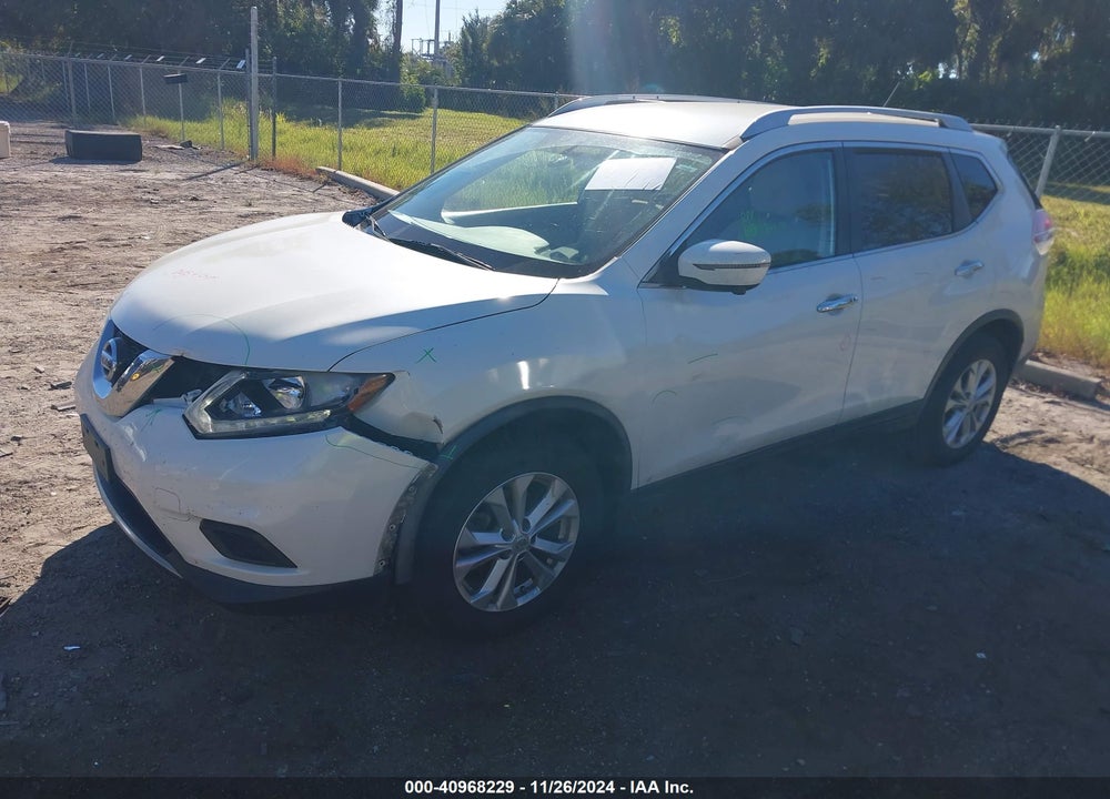 2016 NISSAN ROGUE SV VIN: JN8AT2MTXGW001373