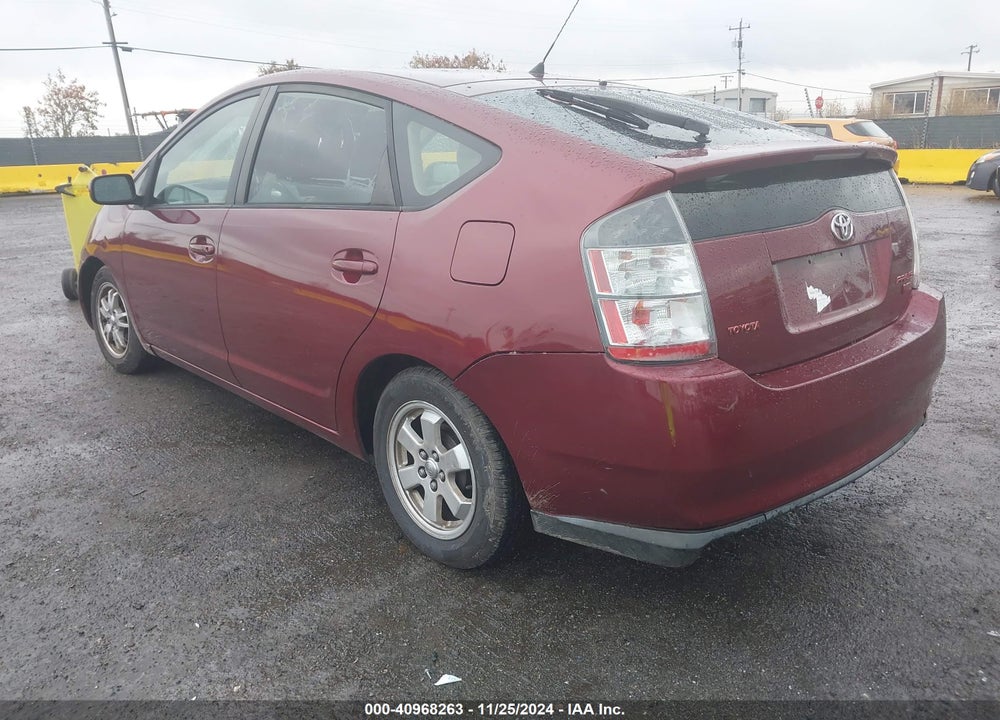 2005 TOYOTA PRIUS VIN: JTDKB20U653126922