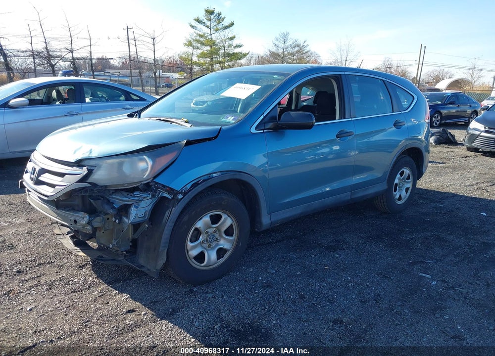 2013 HONDA CR-V LX VIN: 5J6RM4H38DL043145