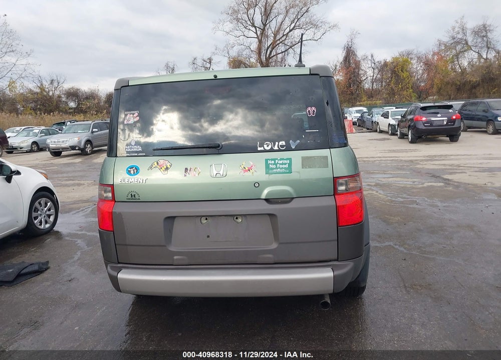 2005 HONDA ELEMENT EX VIN: 5J6YH28665L011097