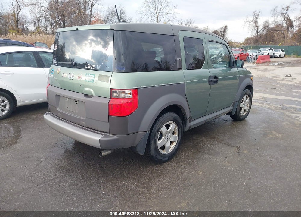 2005 HONDA ELEMENT EX VIN: 5J6YH28665L011097