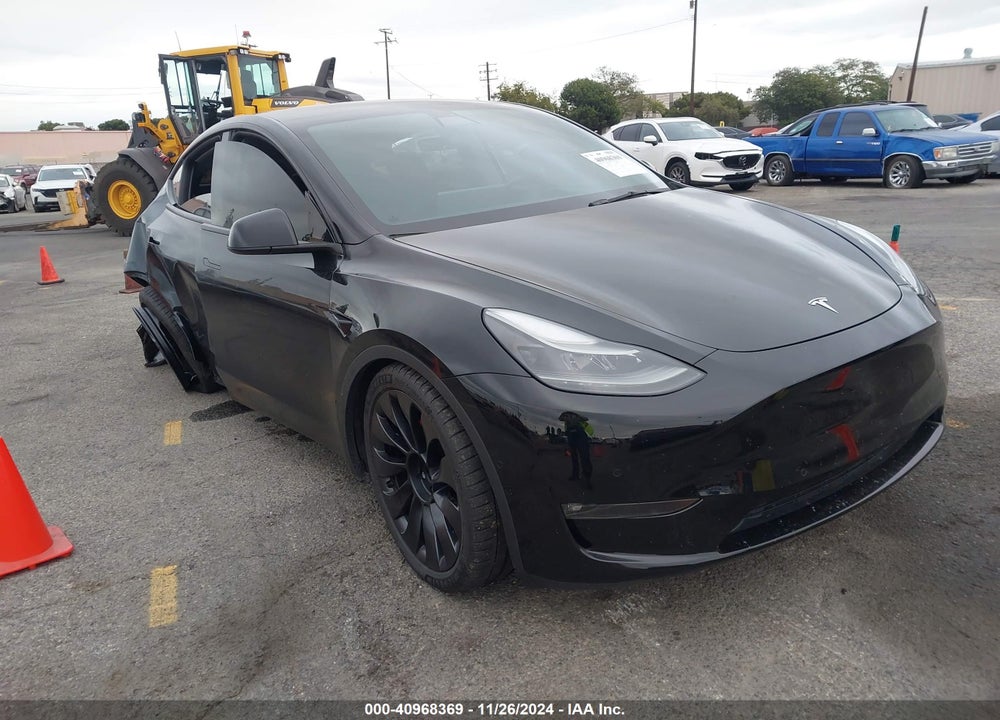 2022 TESLA MODEL Y PERFORMANCE DUAL MOTOR ALL-WHEEL DRIVE VIN: 7SAYGDEF6NF453649