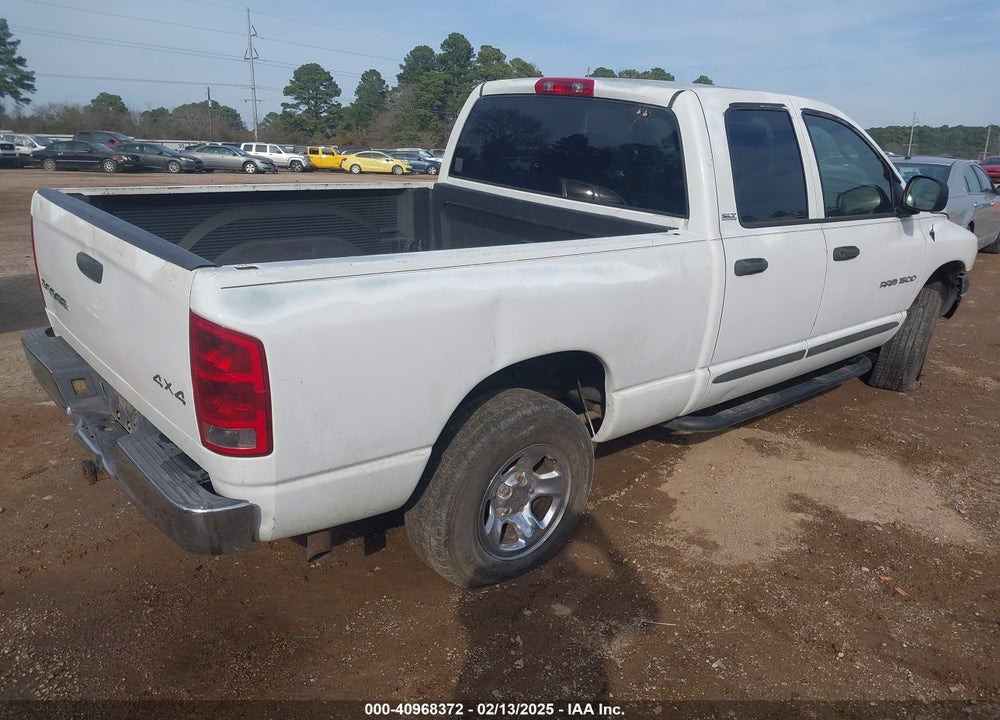 2002 DODGE RAM 1500 SLT/ST VIN: 3D7HU18N32G138665