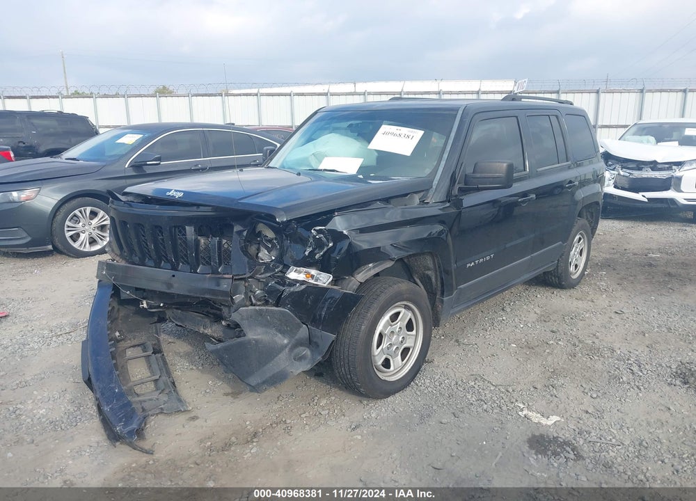 2014 JEEP PATRIOT SPORT VIN: 1C4NJPBA2ED754101