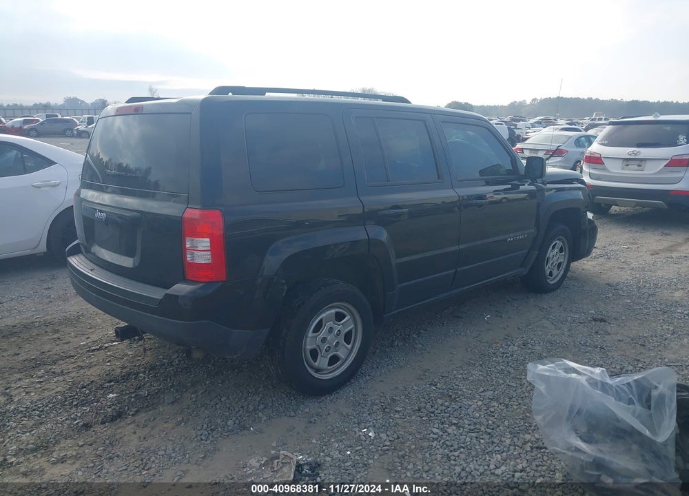 2014 JEEP PATRIOT SPORT VIN: 1C4NJPBA2ED754101