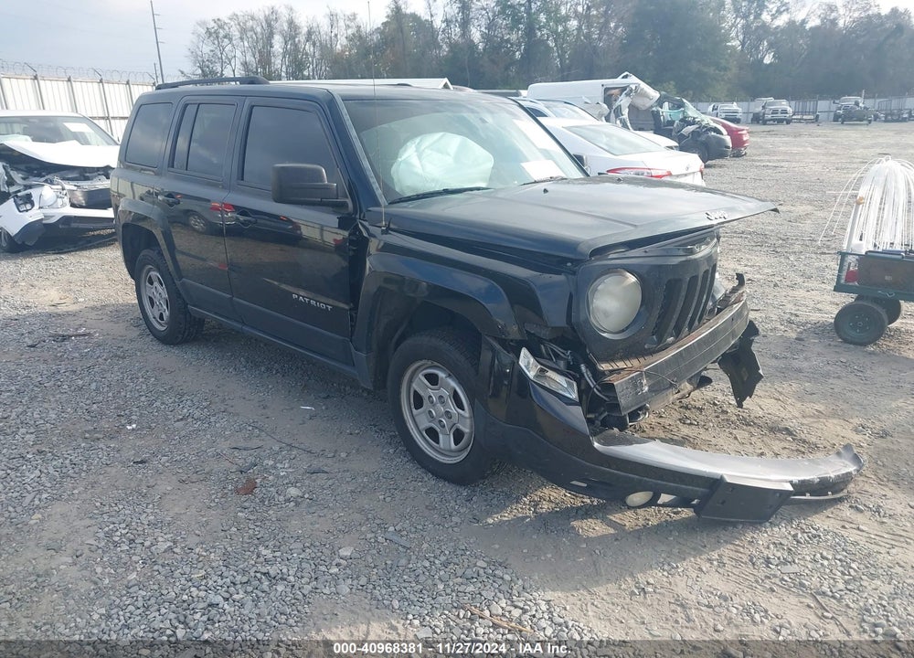 2014 JEEP PATRIOT SPORT VIN: 1C4NJPBA2ED754101