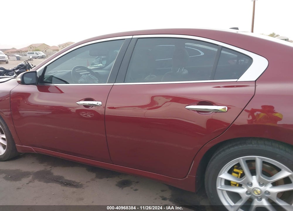 2009 NISSAN MAXIMA 3.5 SV VIN: 1N4AA51EX9C859509