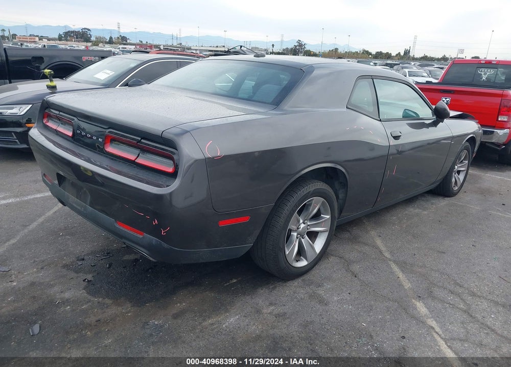 2016 DODGE CHALLENGER SXT VIN: 2C3CDZAGXGH299492