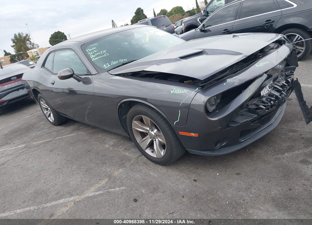 2016 DODGE CHALLENGER SXT VIN: 2C3CDZAGXGH299492