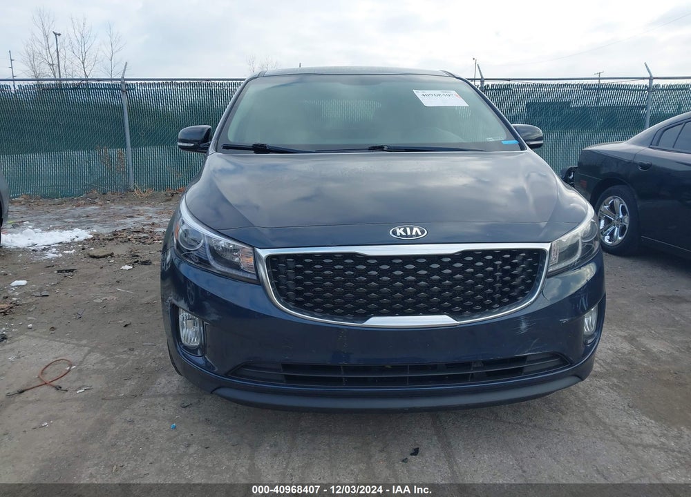 2016 KIA SEDONA SX VIN: KNDMC5C1XG6157634