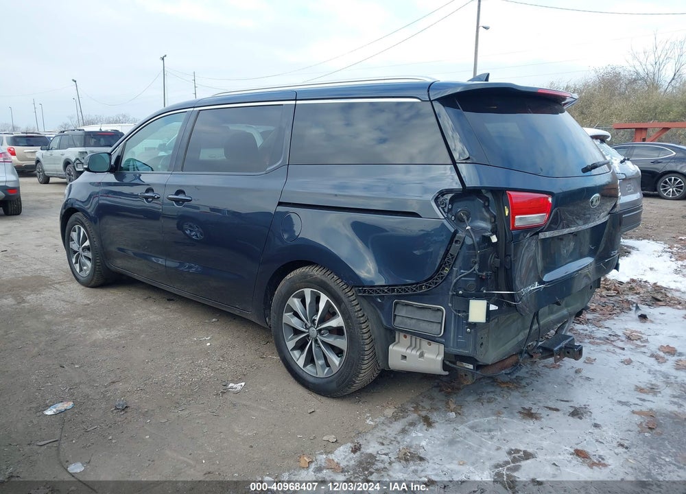 2016 KIA SEDONA SX VIN: KNDMC5C1XG6157634