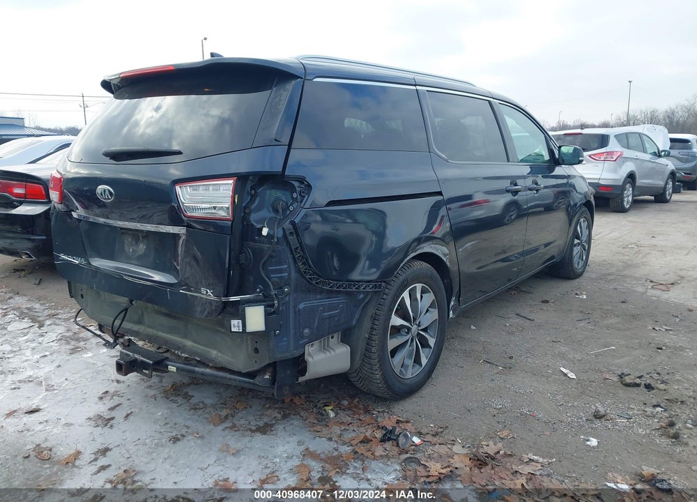 2016 KIA SEDONA SX VIN: KNDMC5C1XG6157634