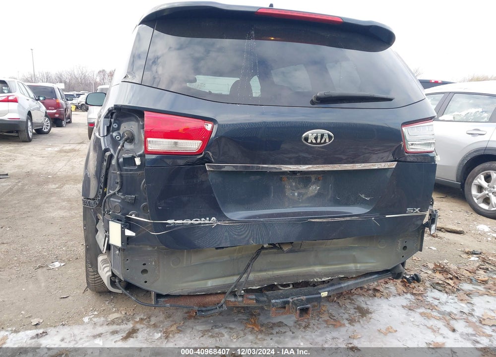 2016 KIA SEDONA SX VIN: KNDMC5C1XG6157634