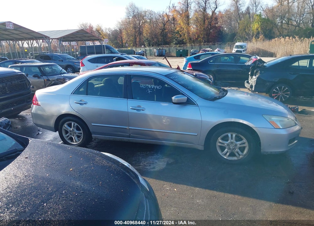 2006 HONDA ACCORD VIN: 1HGCM56396A153223