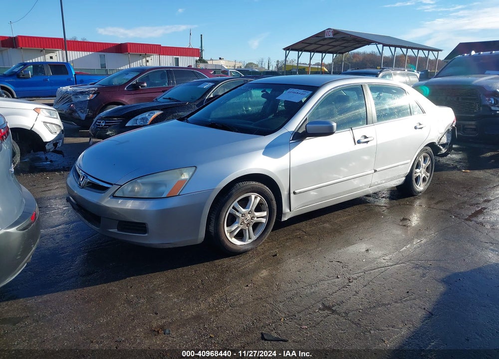 2006 HONDA ACCORD VIN: 1HGCM56396A153223