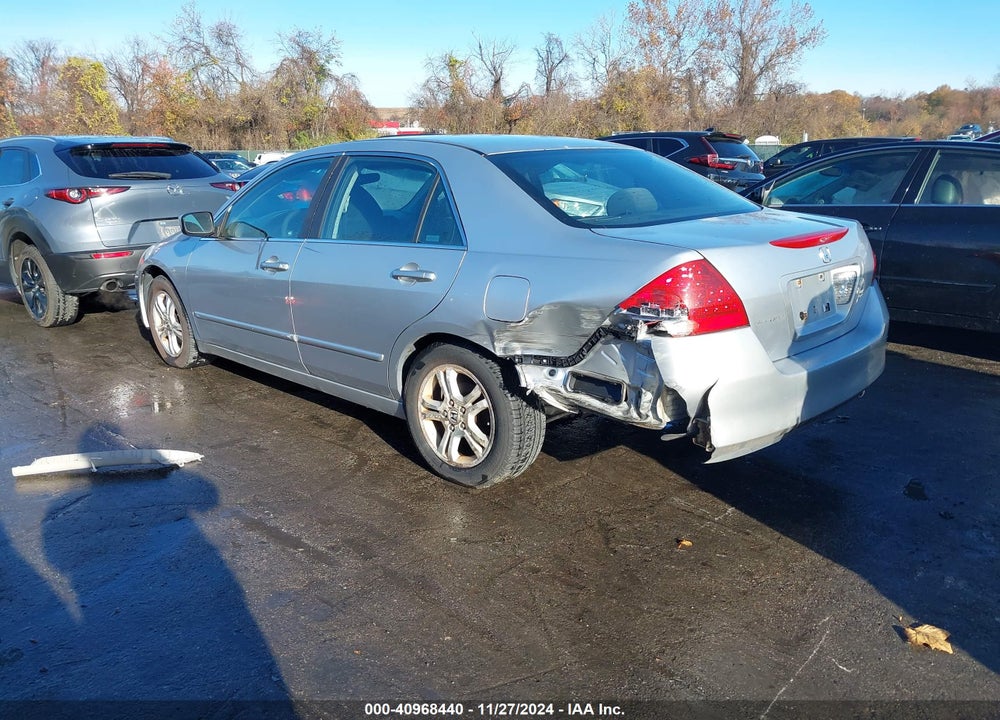 2006 HONDA ACCORD VIN: 1HGCM56396A153223