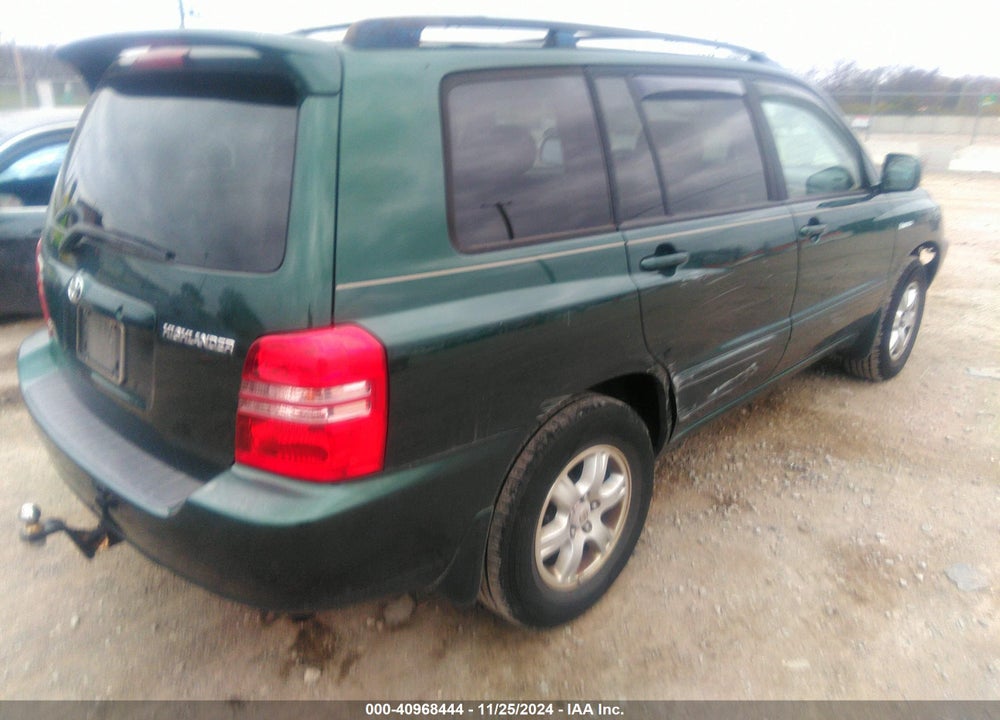 2003 TOYOTA HIGHLANDER LIMITED V6 VIN: JTEGF21A330082824