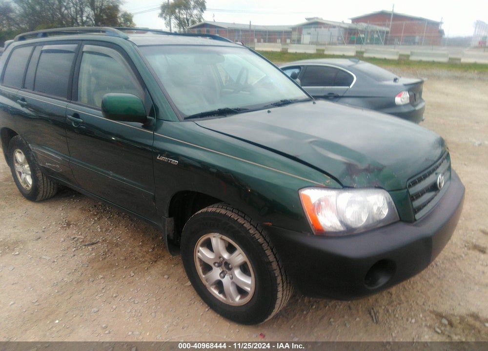 2003 TOYOTA HIGHLANDER LIMITED V6 VIN: JTEGF21A330082824