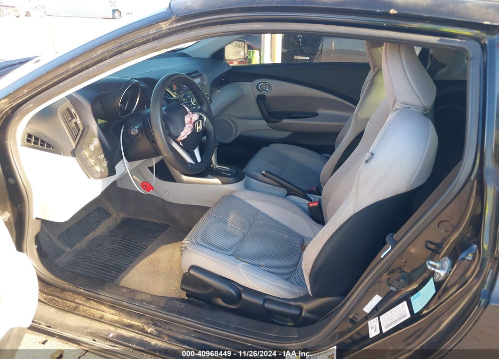 2012 HONDA CR-Z VIN: JHMZF1D41CS001996
