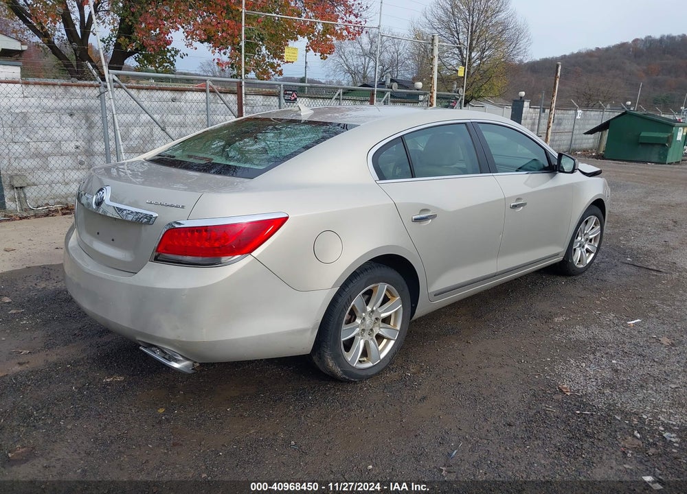 2012 BUICK LACROSSE LEATHER GROUP VIN: 1G4GC5E35CF152083