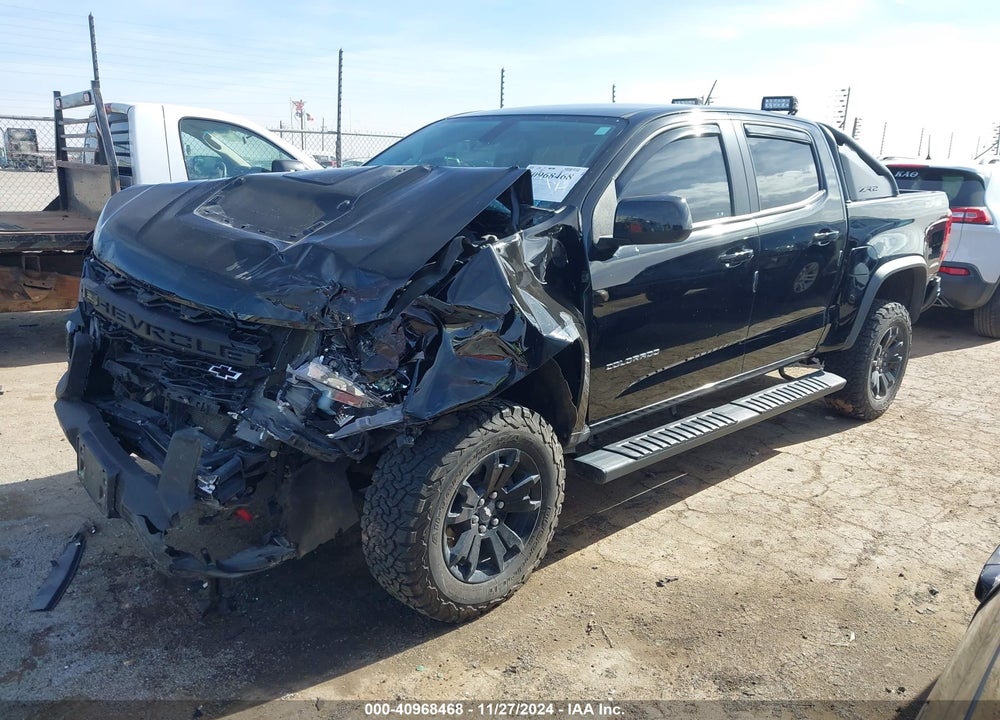 2021 CHEVROLET COLORADO VIN: 1GCGTEEN3M1104456