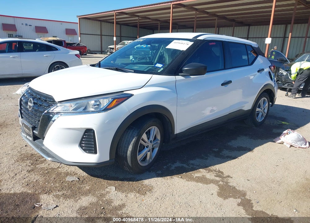 2022 NISSAN KICKS S XTRONIC CVT VIN: 3N1CP5BV6NL503057