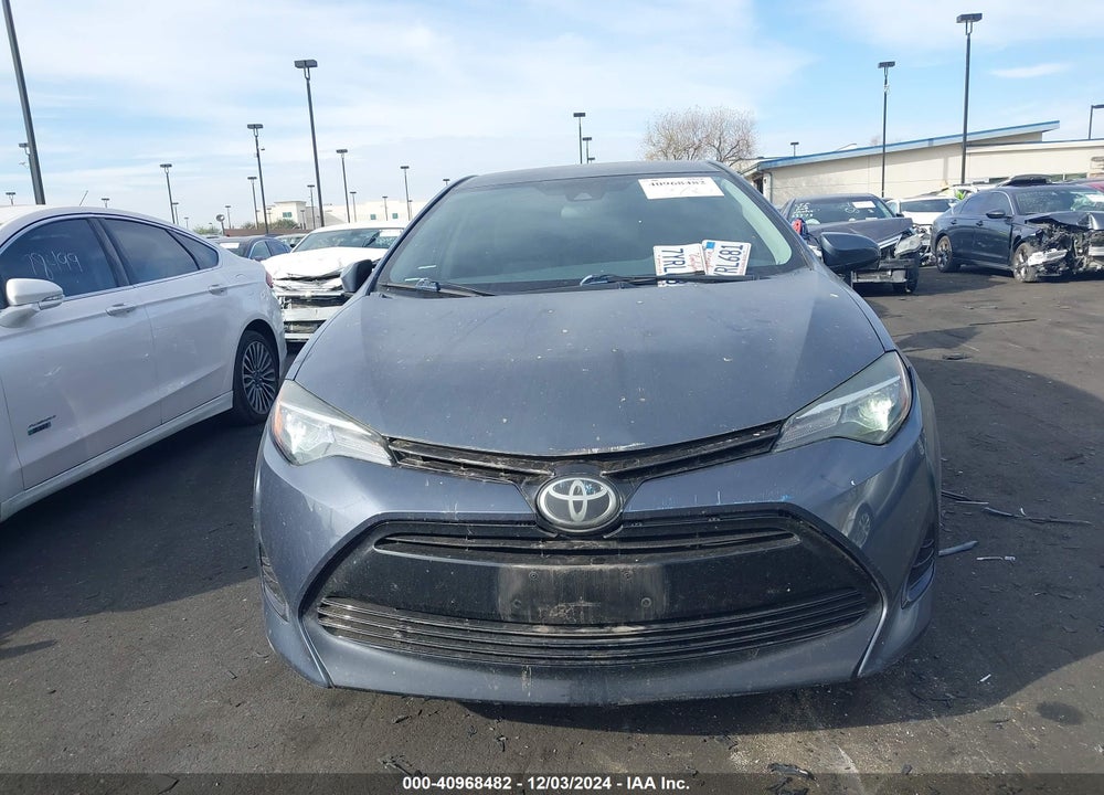 2017 TOYOTA COROLLA L VIN: 5YFBURHE4HP655670
