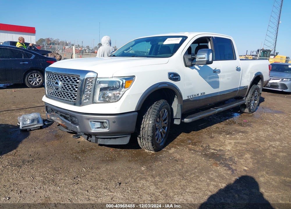 2016 NISSAN TITAN XD PLATINUM RESERVE DIESEL VIN: 1N6BA1F26GN507323