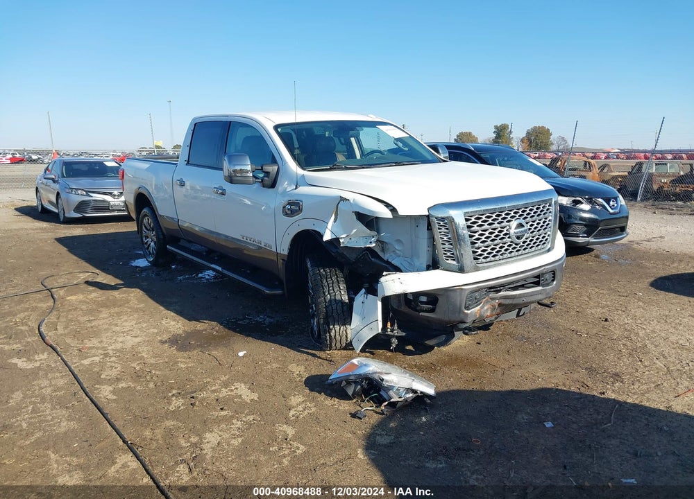 2016 NISSAN TITAN XD PLATINUM RESERVE DIESEL VIN: 1N6BA1F26GN507323