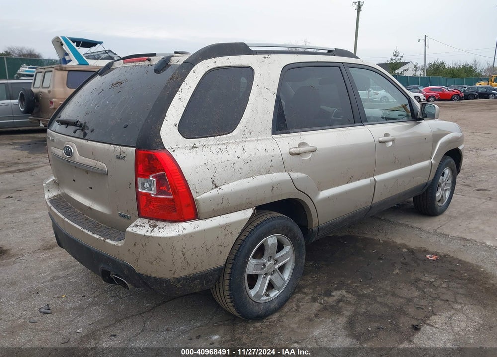 2009 KIA SPORTAGE EX V6 VIN: KNDJE723X97575037