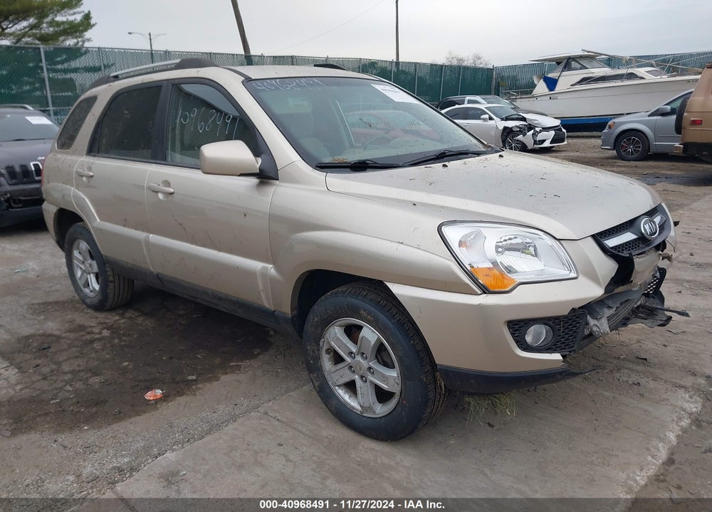 2009 KIA SPORTAGE EX V6 VIN: KNDJE723X97575037