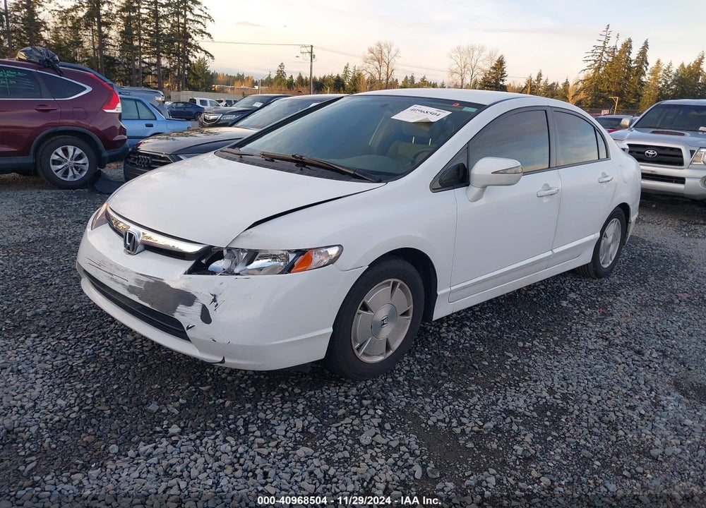 2008 HONDA CIVIC HYBRID VIN: JHMFA36248S026973