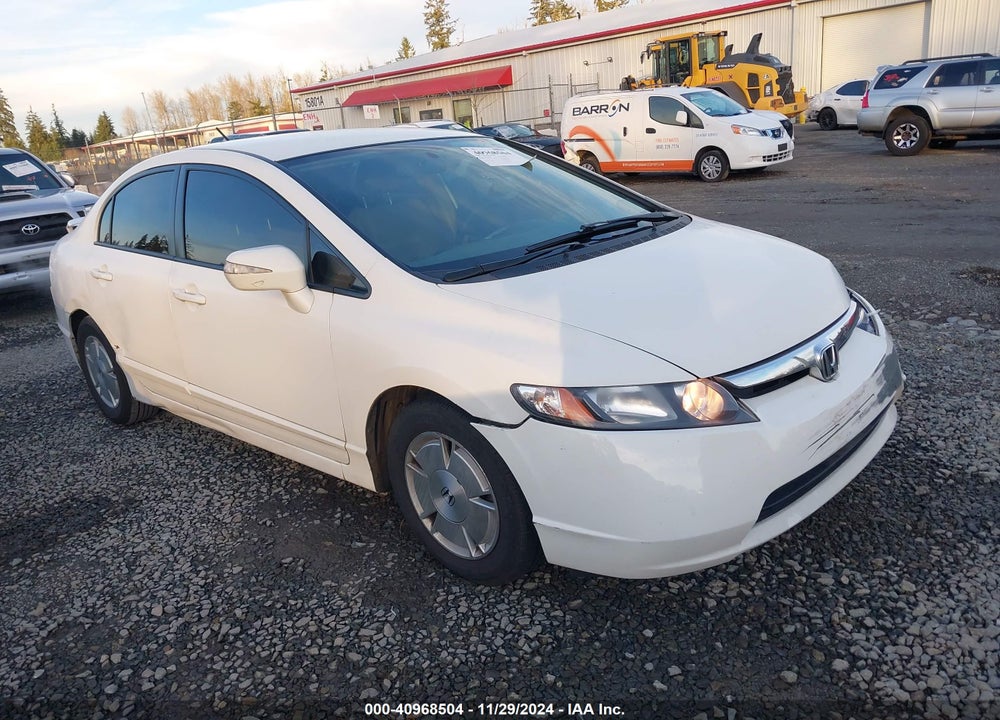2008 HONDA CIVIC HYBRID VIN: JHMFA36248S026973
