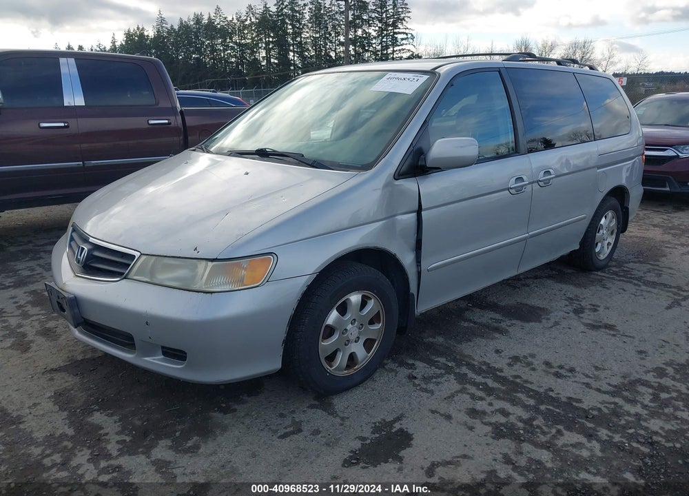 2002 HONDA ODYSSEY EX VIN: 2HKRL18662H576470