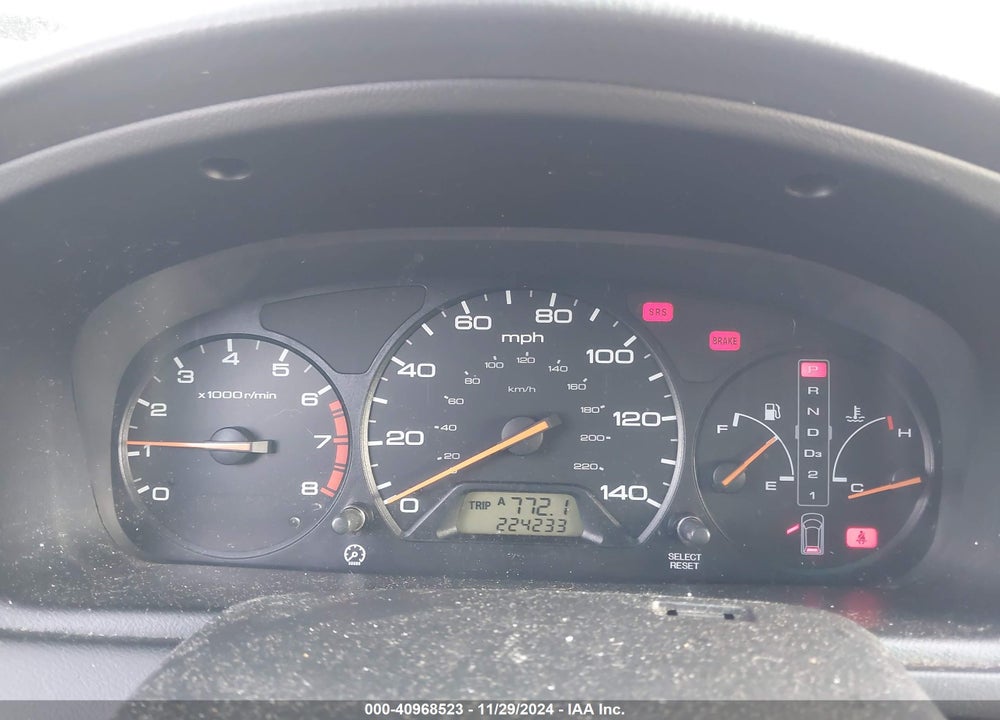 2002 HONDA ODYSSEY EX VIN: 2HKRL18662H576470
