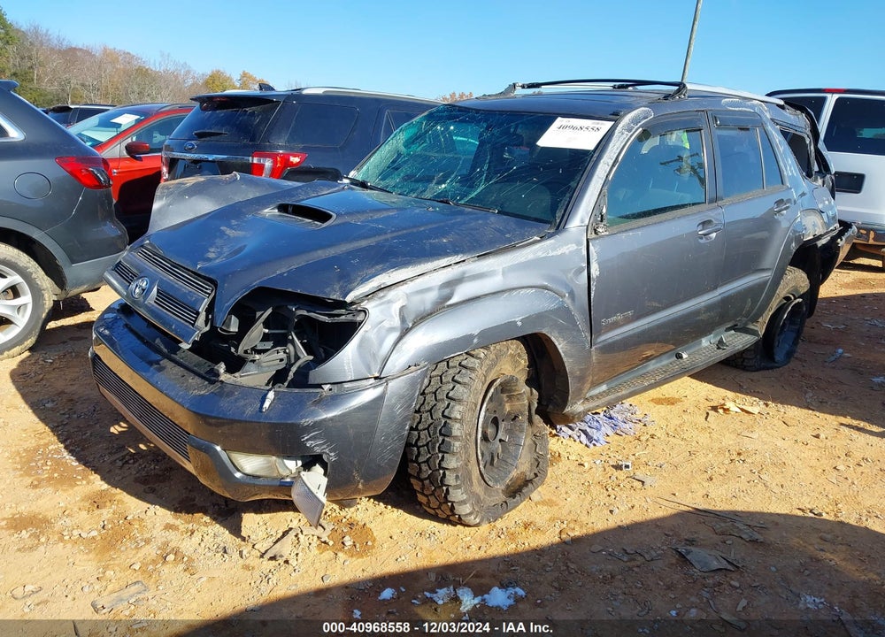 2003 TOYOTA 4RUNNER SR5 SPORT V8 VIN: JTEZT14R630013512