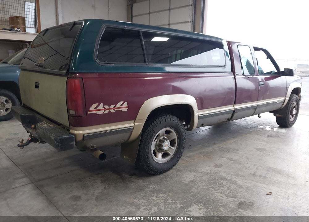 1995 GMC SIERRA K2500 VIN: 1GTGK29K0SE538731
