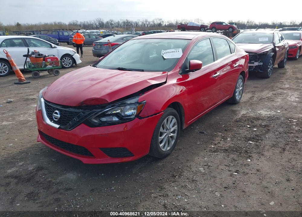 2017 NISSAN SENTRA SV VIN: 3N1AB7AP0HY208323