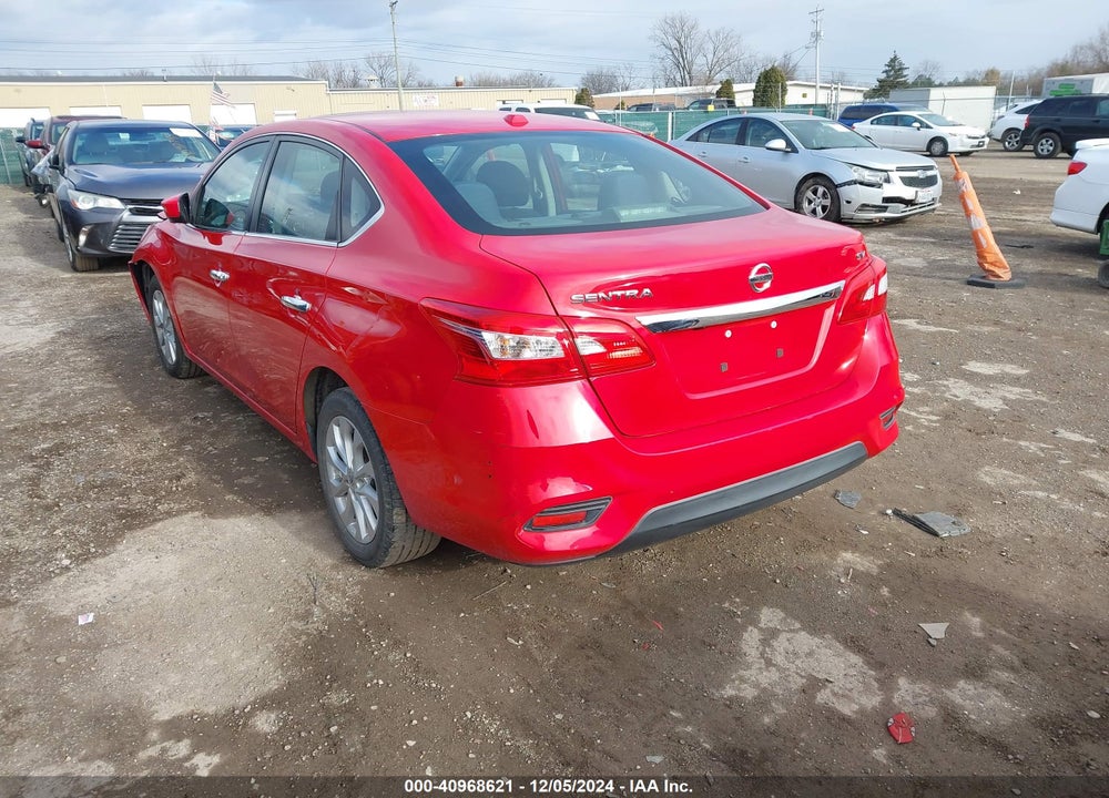 2017 NISSAN SENTRA SV VIN: 3N1AB7AP0HY208323