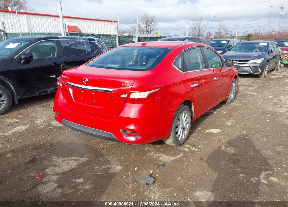 2017 NISSAN SENTRA SV VIN: 3N1AB7AP0HY208323