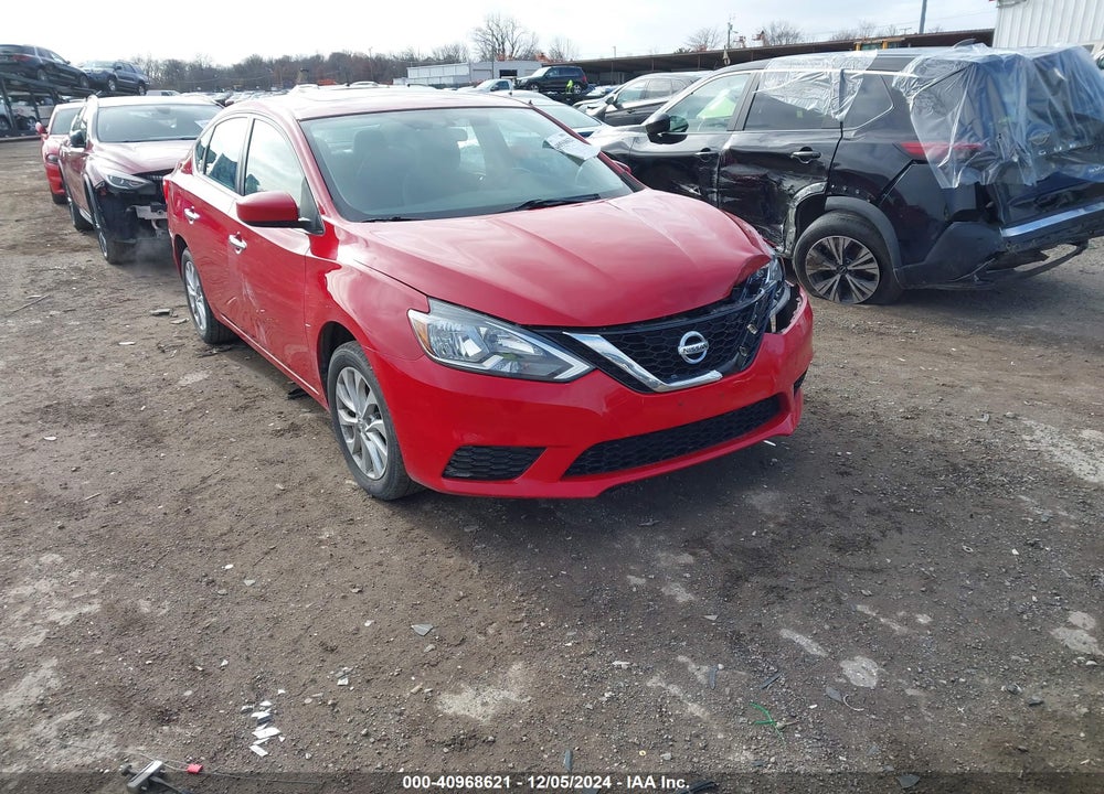 2017 NISSAN SENTRA SV VIN: 3N1AB7AP0HY208323