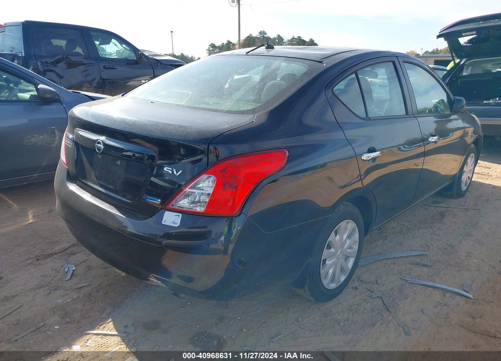 2012 NISSAN VERSA 1.6 SV VIN: 3N1CN7AP0CL872451