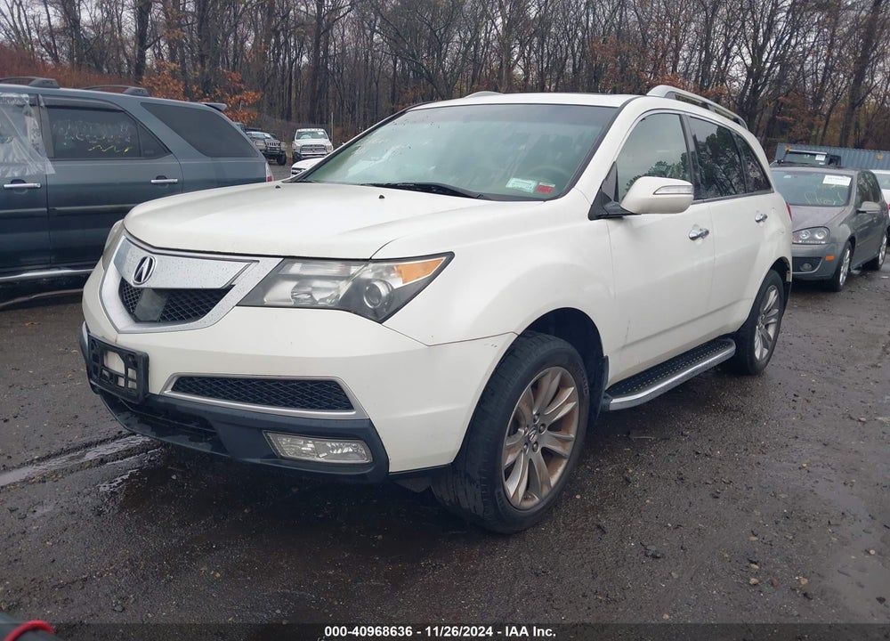 2012 ACURA MDX VIN: 2HNYD2H81CH521381