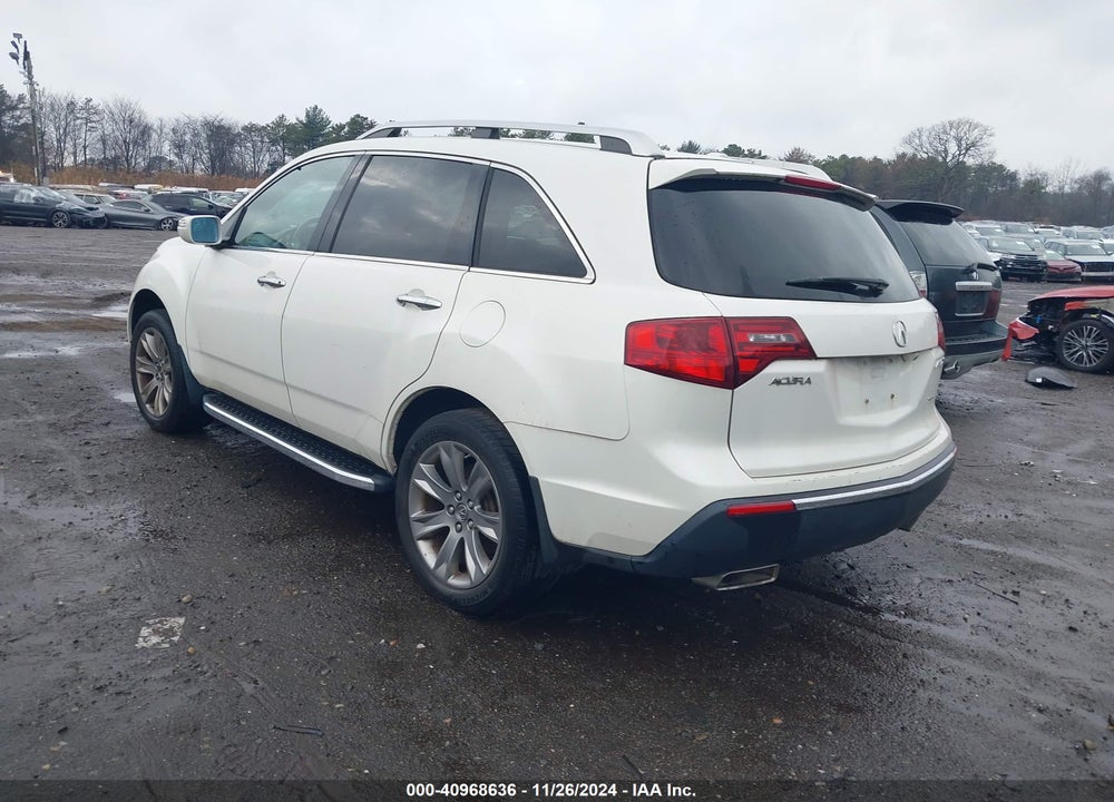 2012 ACURA MDX VIN: 2HNYD2H81CH521381