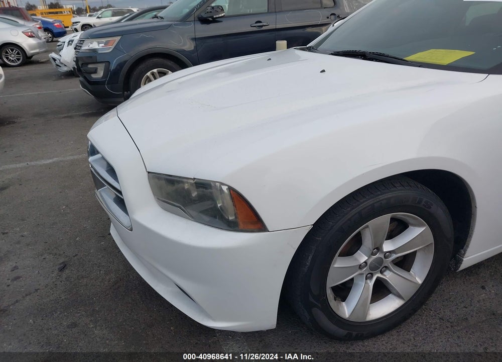 2012 DODGE CHARGER SE VIN: 2C3CDXBG7CH287278