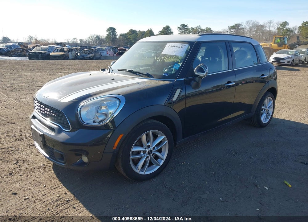 2012 MINI COOPER S COUNTRYMAN VIN: WMWZC3C55CWL86212