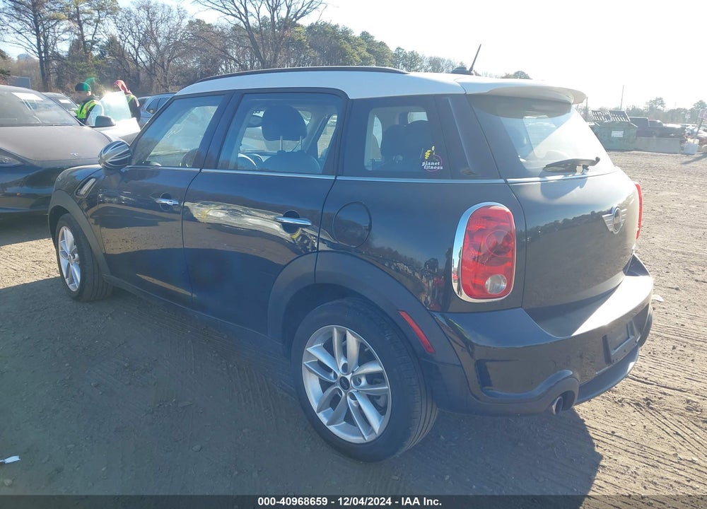 2012 MINI COOPER S COUNTRYMAN VIN: WMWZC3C55CWL86212